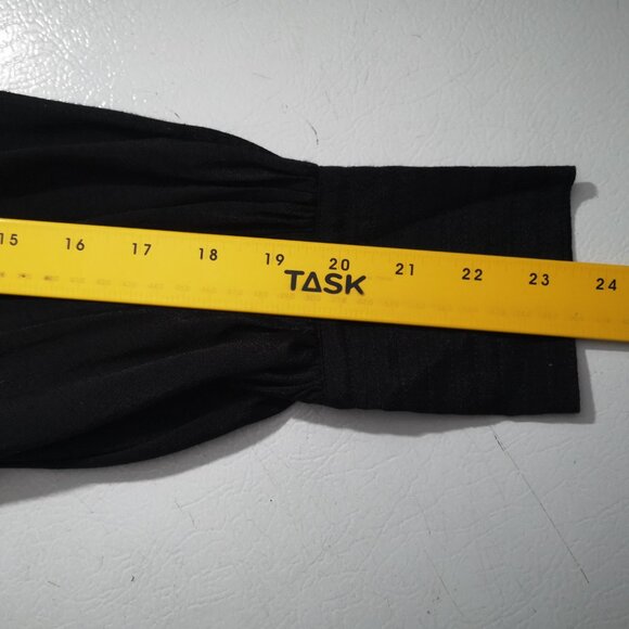 NWT Banana Republic Ladies Size Small Long Sleeves Black Shirt Dress - Picture 10 of 11